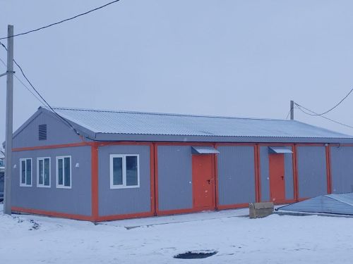 Модульное здание банно-прачечный комплекс