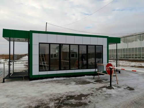 Модульные КПП из Алюкобонда